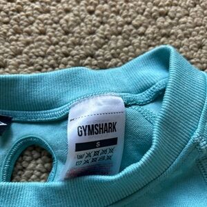 Gymshark Aqua Blue Top